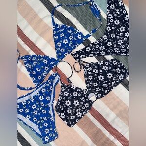 Bundle – 2 Floral Print Bikinis